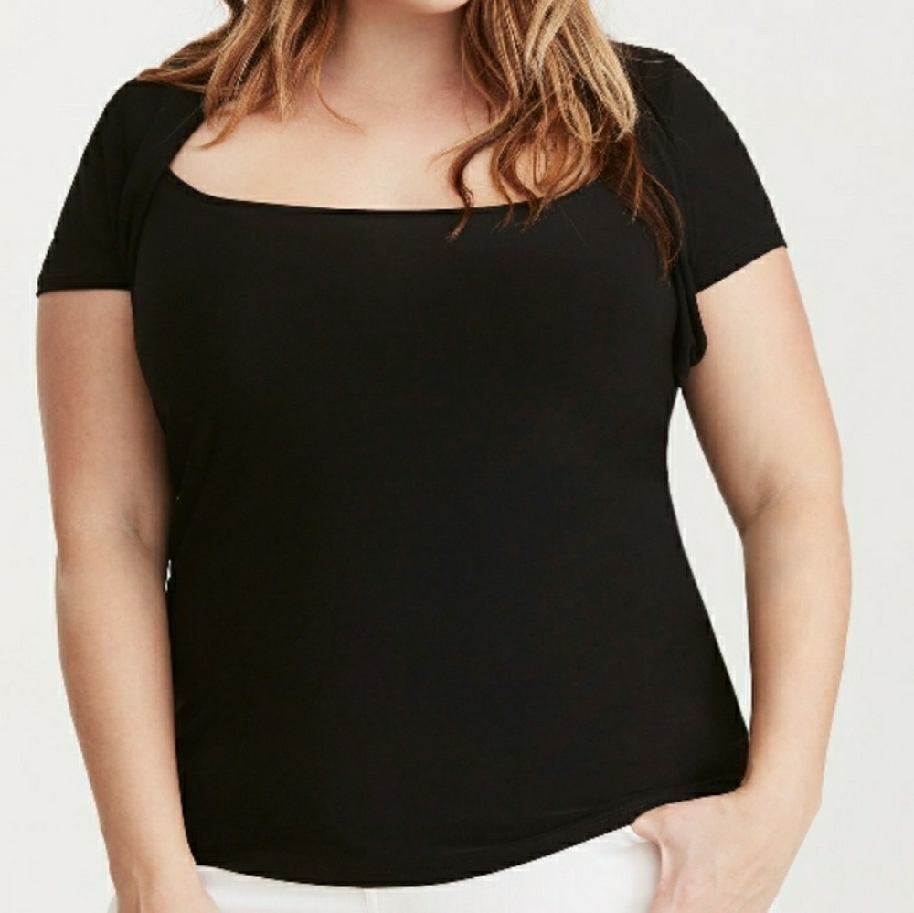 Torrid Deep Scoop Top